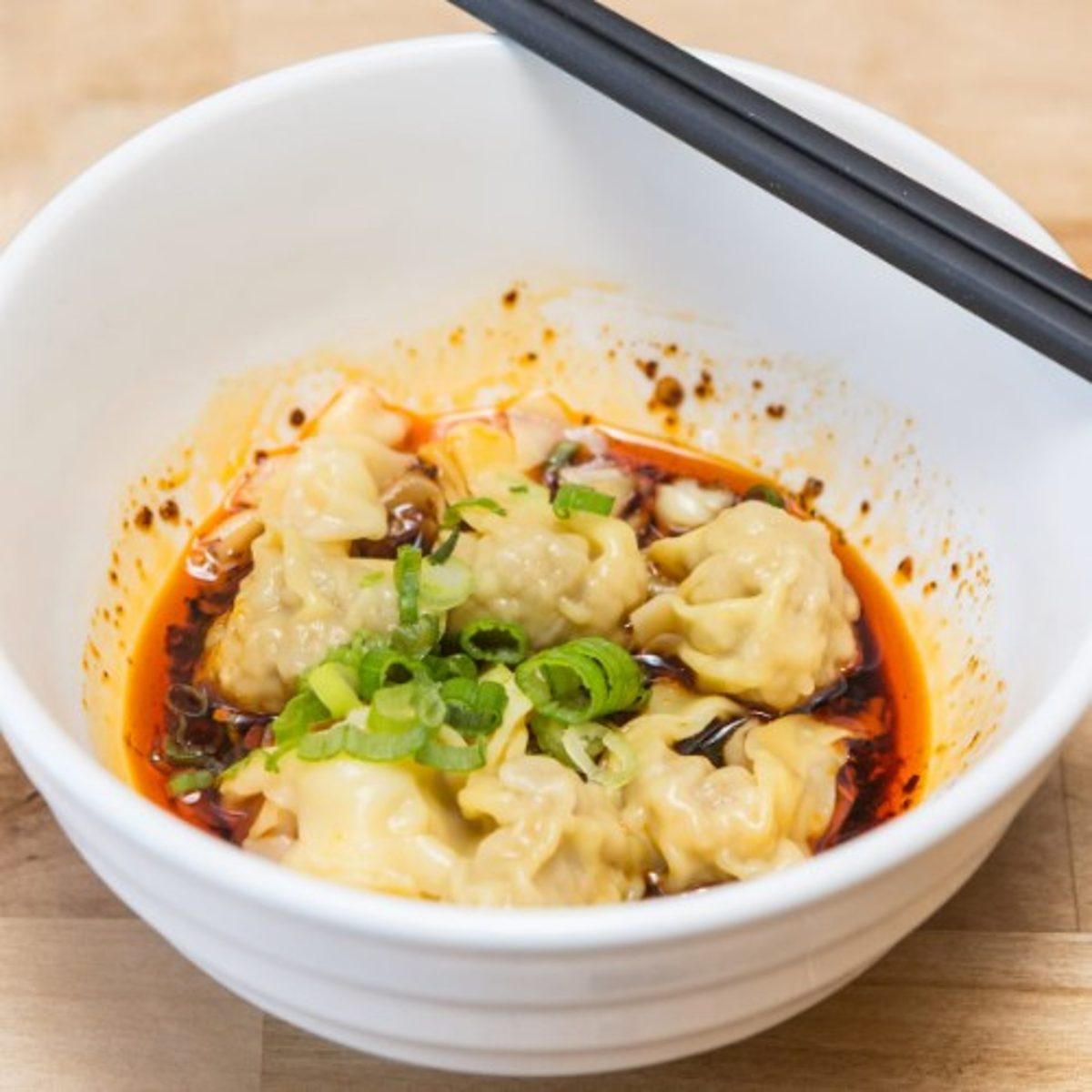 Wonton with Red Oil