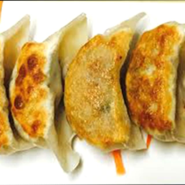 Pork & Chives Dumplings.