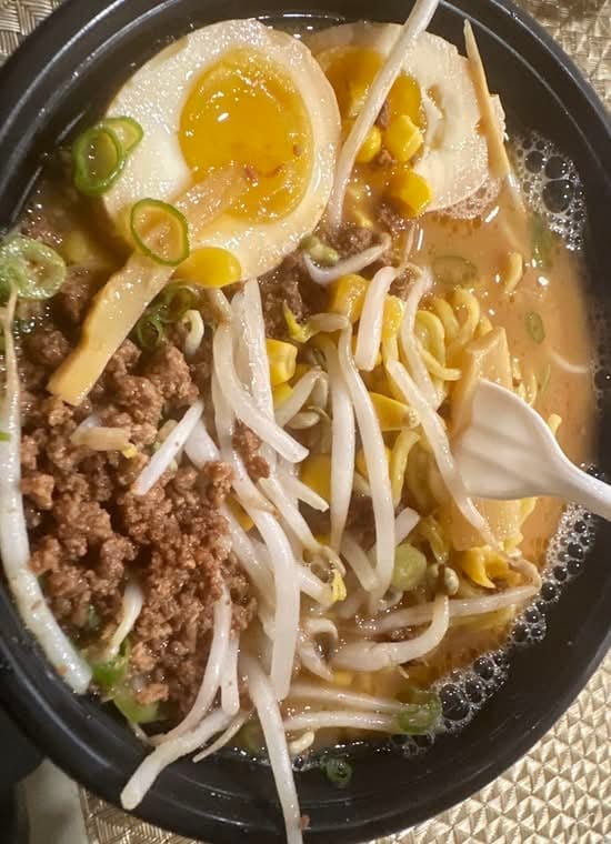 Miso Cheese Ramen.